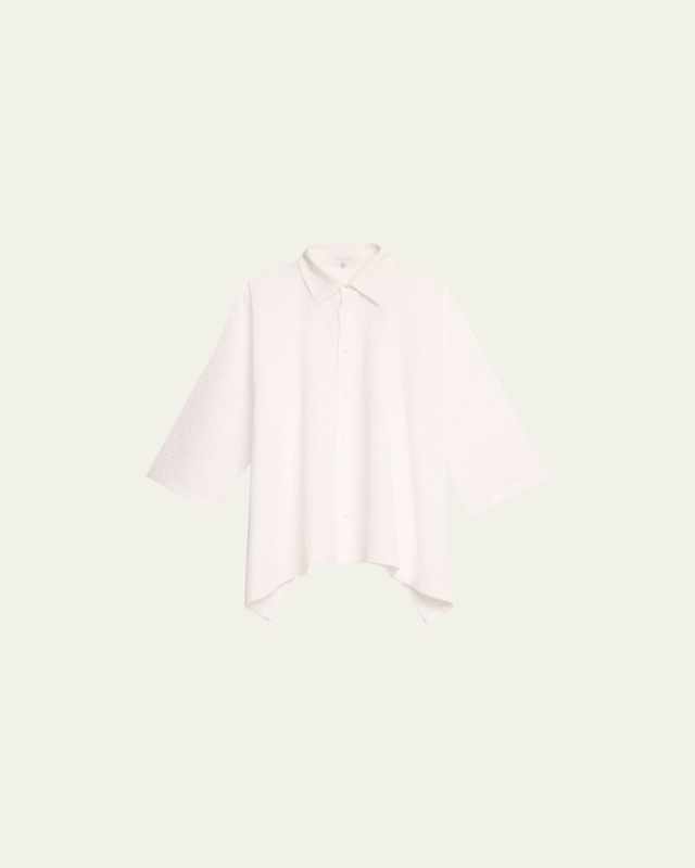 DPS Short-Sleeve Shirt With Collar (Mid Plus Length)